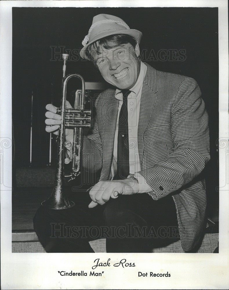 1969 Press Photo Jack Ross famous musician - Historic Images