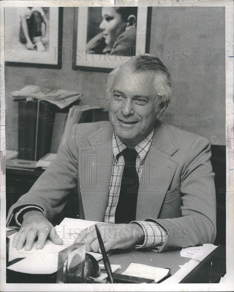 1973 Press Photo Attorney Maurice Rosenfield - Historic Images