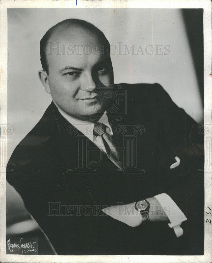 1984 Press Photo Herbert M. Rosenthal President Of Dunbar Builders Corporation - Historic Images