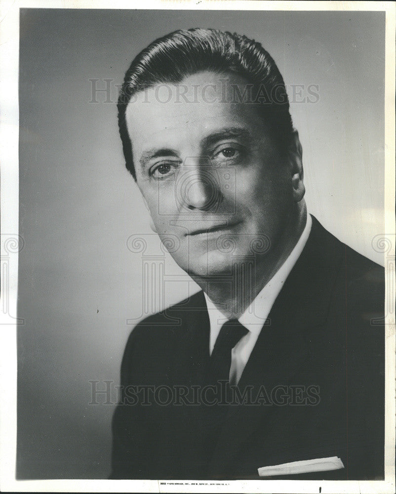 1966 Press Photo Alvin E. O&#39;Konski Wisconsin Congressman Suffers Heart Attack - Historic Images