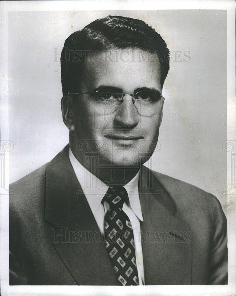 1955 Press Photo John J O&#39;Brien 41st Ward - Historic Images