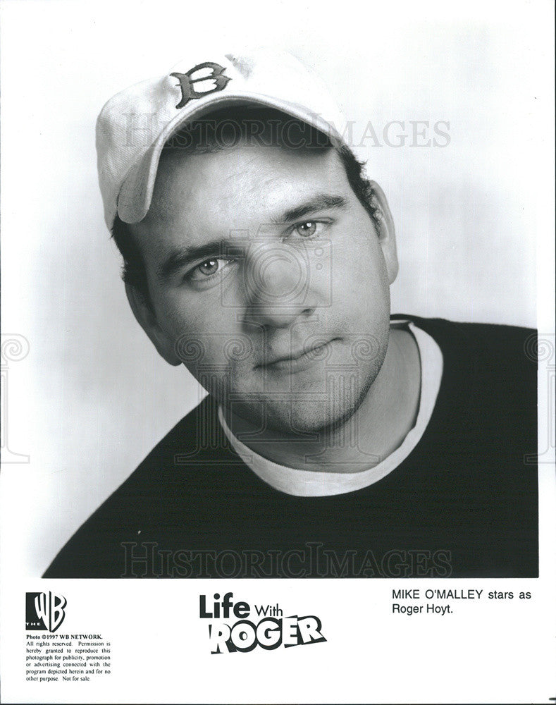 1997 Press Photo Actor Mike O&#39;Malley In The WB Television Show Life With Roger - Historic Images