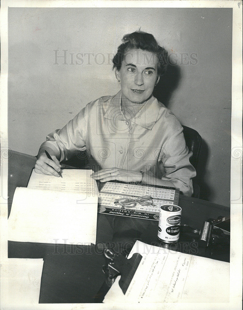 1964 Press Photo Chicago&#39;s new Magistrate Margaret O&#39;malley - Historic Images