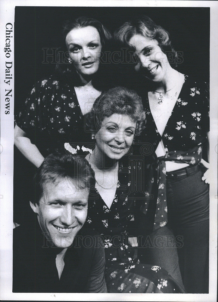 1975 Press Photo Cast of Three Women Film - Historic Images