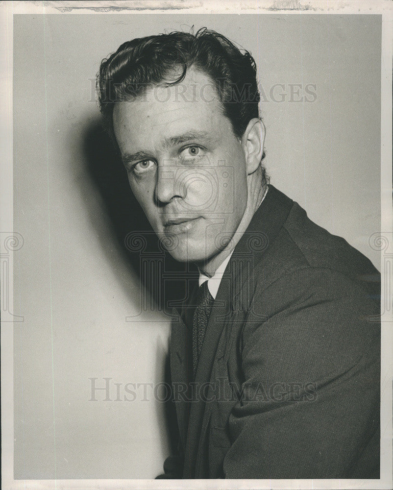 Press Photo Richard Monro Bass Baritone and former Metropolitan opera singer - Historic Images