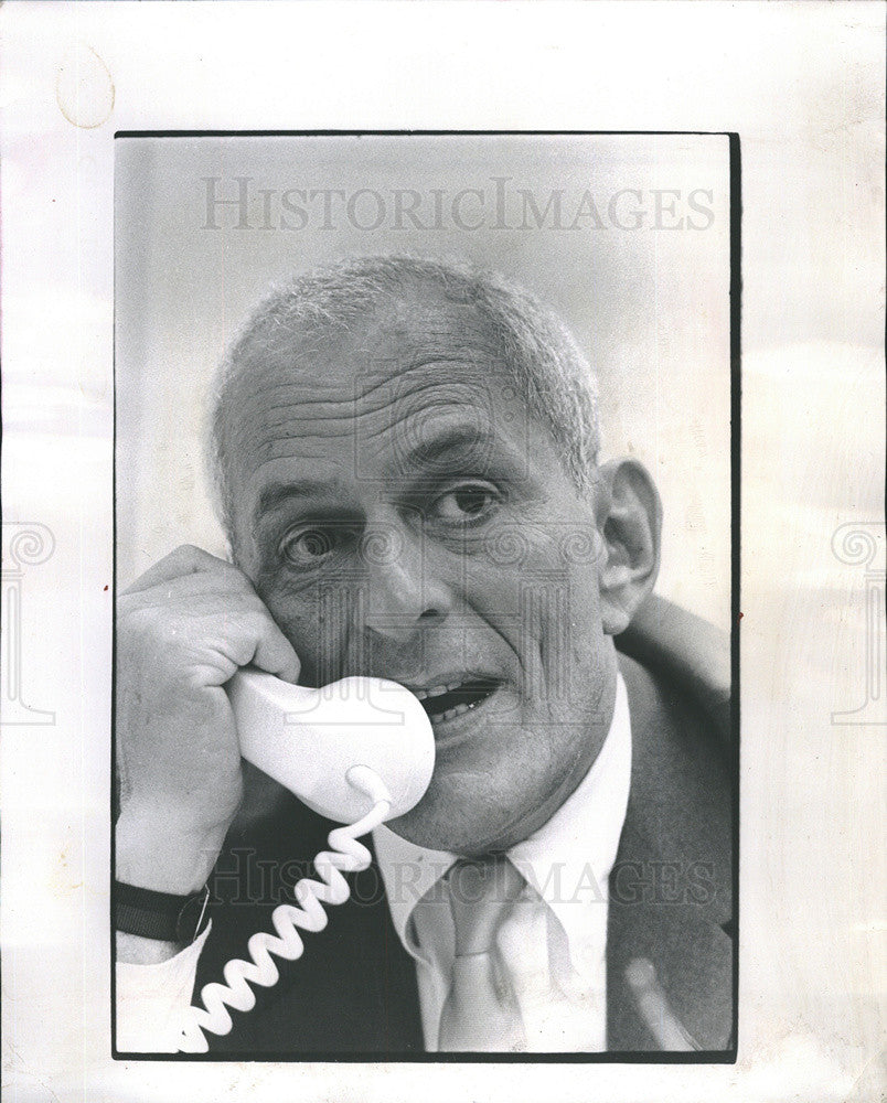 1970 Press Photo Robert Raclin Partner Of Maine,Webber,Jackson and Curtis Stock - Historic Images