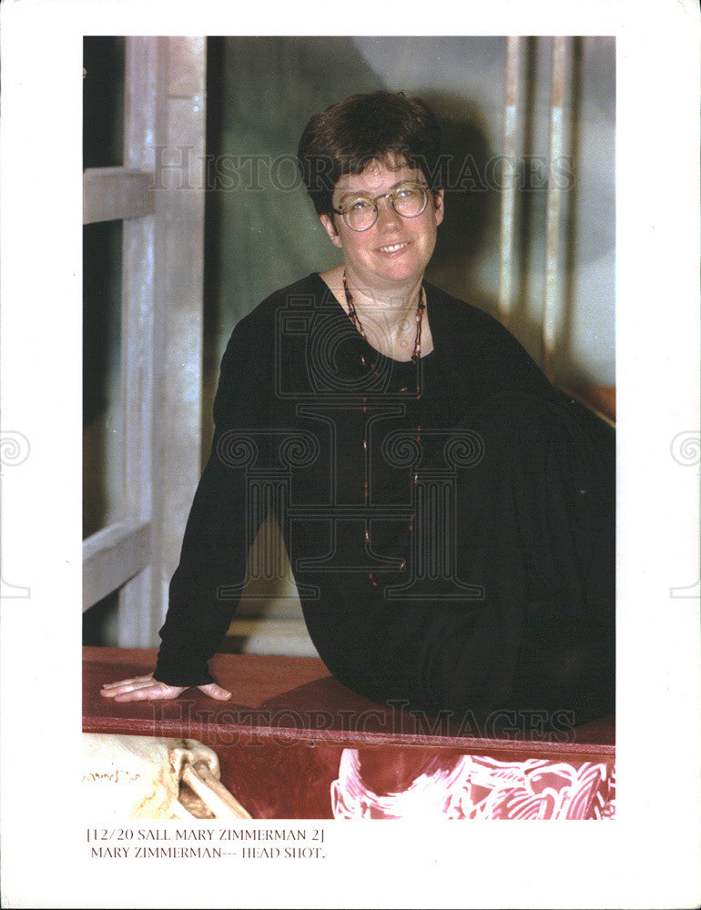 1994 Press Photo Mary Zimmerman, Theater Director - Historic Images