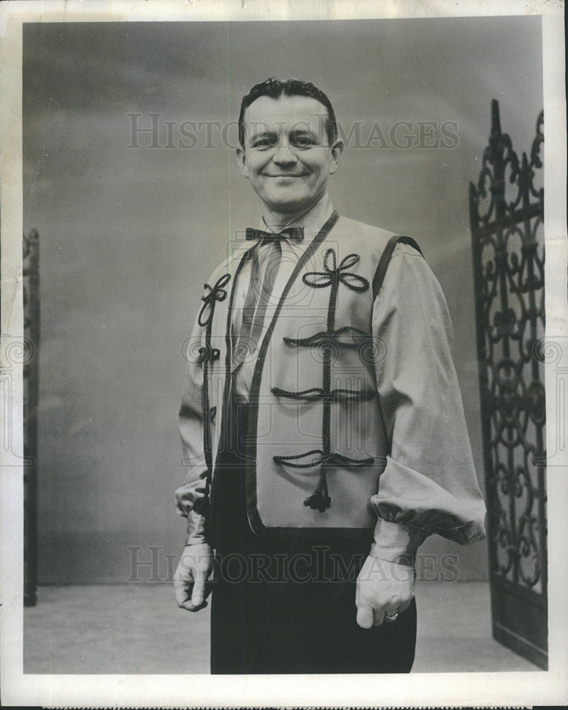 1957 Press Photo Bruno Junior Zielinski &quot;It&#39;s Polka Time&quot; ABC Television - Historic Images