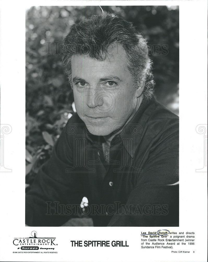 1996 Press Photo COPY Lee David Ziotoff Wrote And Directed The Spitfire Grill - Historic Images