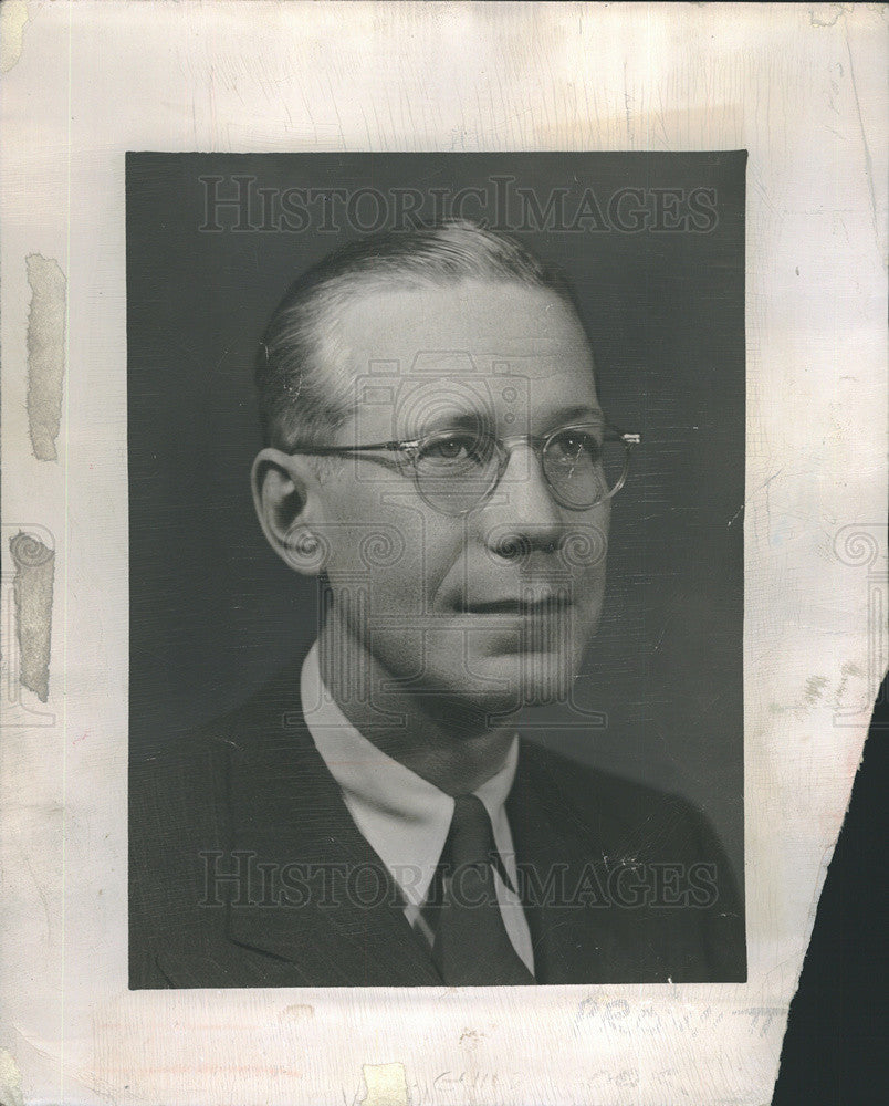 1956 Press Photo Alfred E. Prowitt Veteran Writer Chicago Daily-News Editor - Historic Images