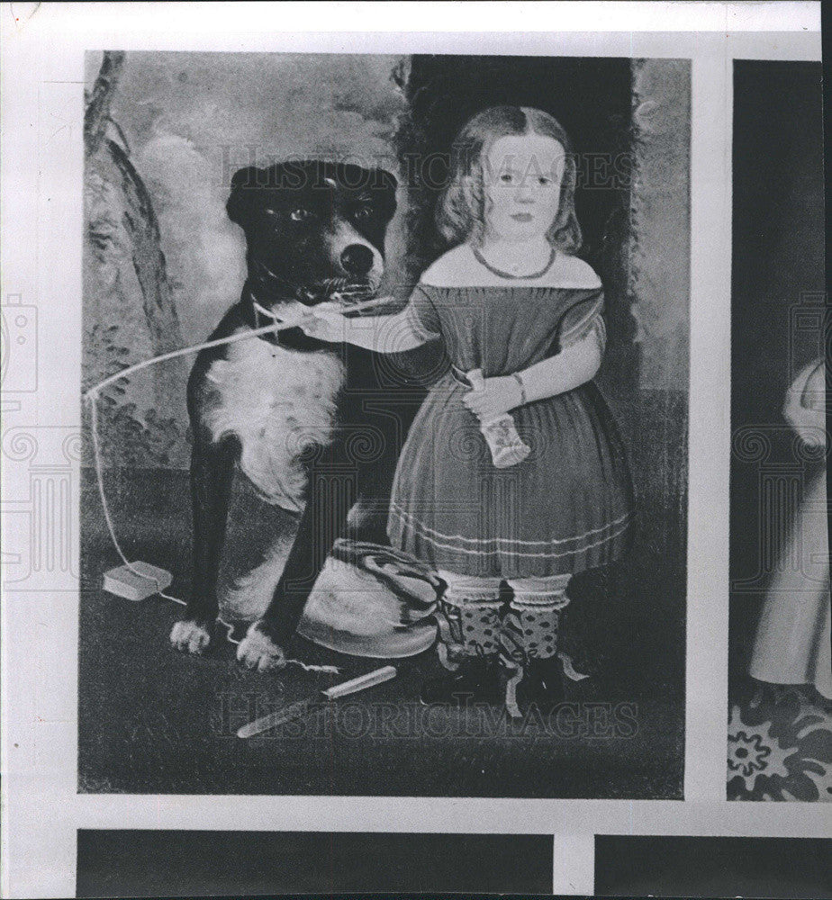 1963 Press Photo &quot;Portrait Of  A Young Boy&quot; By William M. Prior (1860-73) - Historic Images