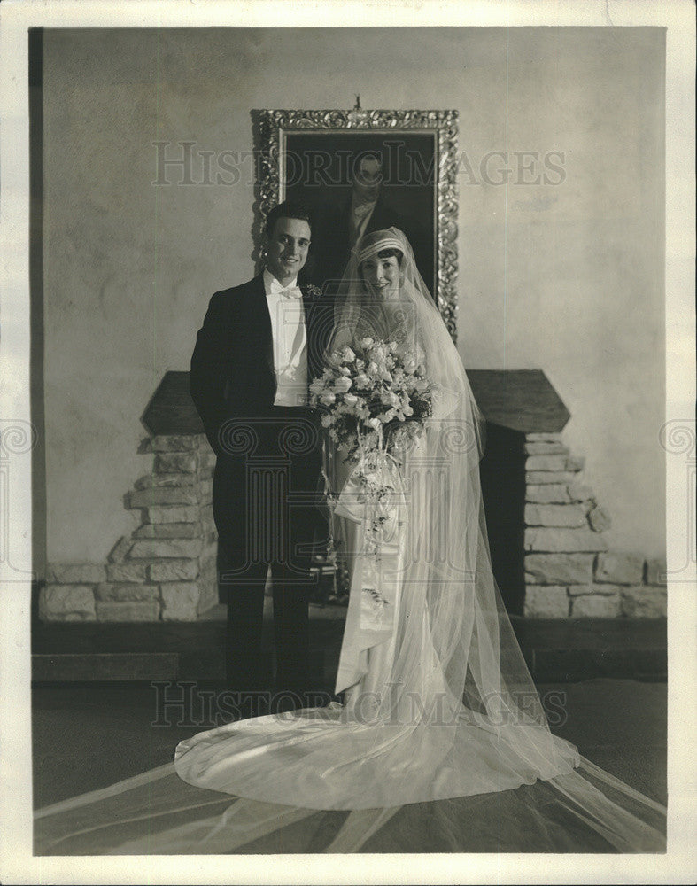 1933 Press Photo Mr and Mrs Frederick Price. - Historic Images