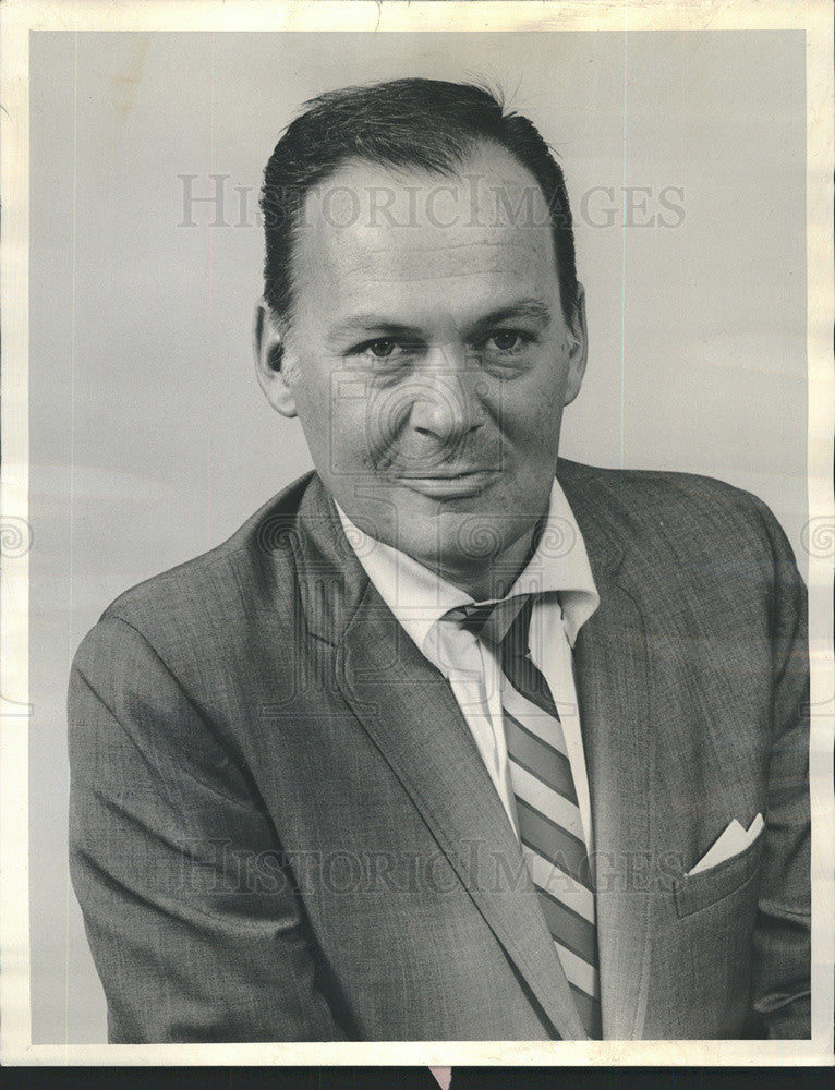 1966 Press Photo VP AFL-CIO Transport Workers Union James Donald Preston - Historic Images