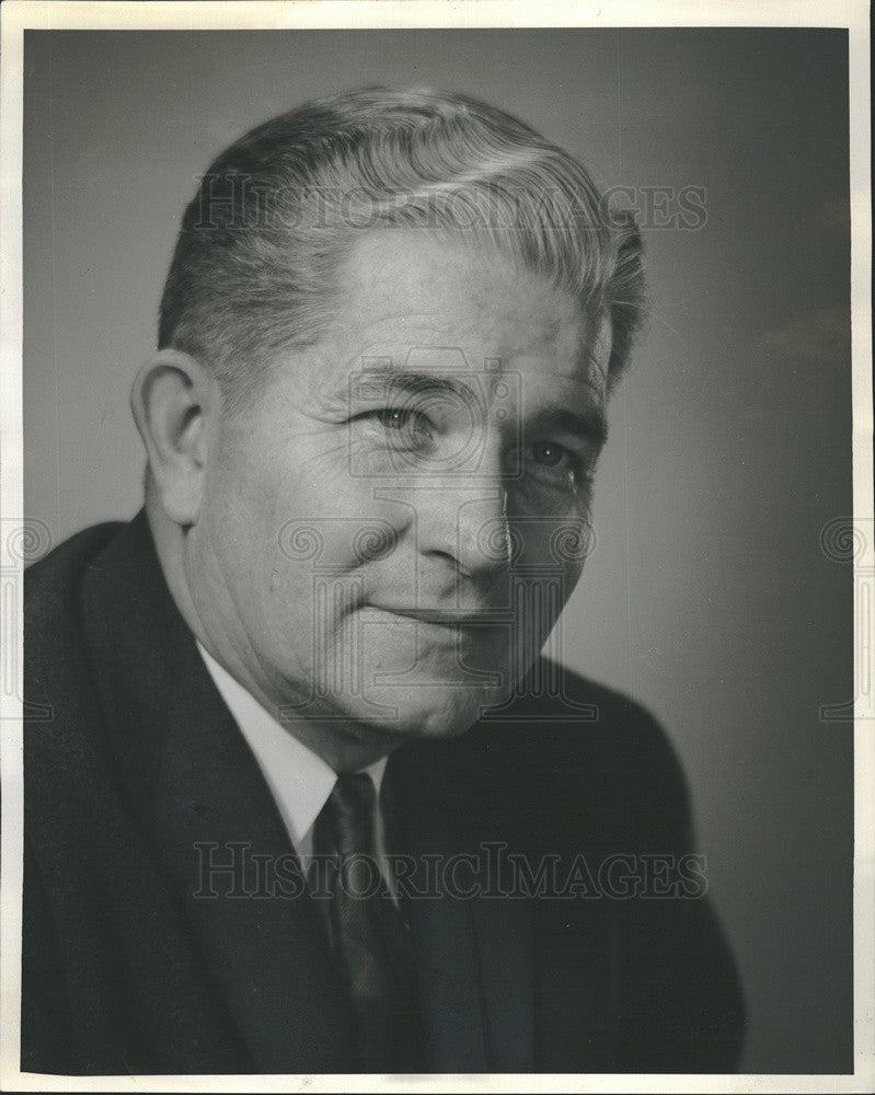 1961 Press Photo Vice President Of Swift &amp; Co. William F. Price - Historic Images