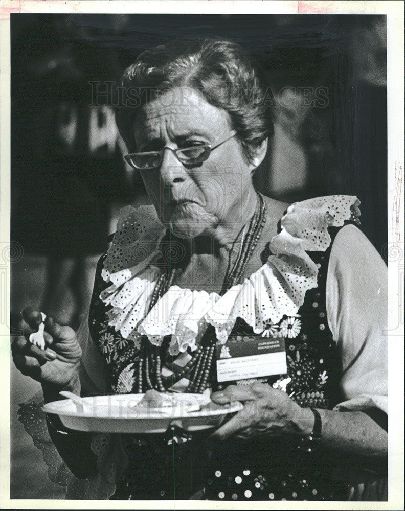 1981 Press Photo Helen Raczynski, secretary of the Copernican Society - Historic Images