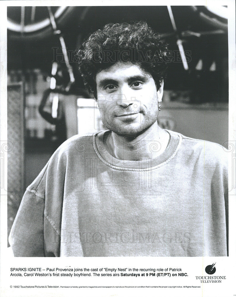 Press Photo Actor Paul Provenza joins the cast of Empty Nest - Historic Images