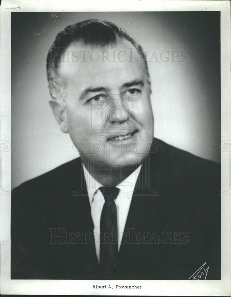 1968 Press Photo Albert A. Provencher Central Regional Manager Morton Salt Co. - Historic Images