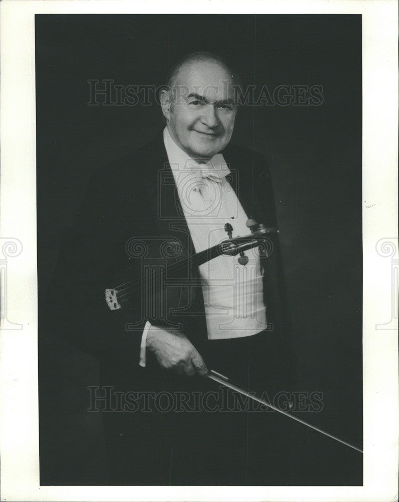 1984 Press Photo Symphony Conductor Milton Preves - Historic Images