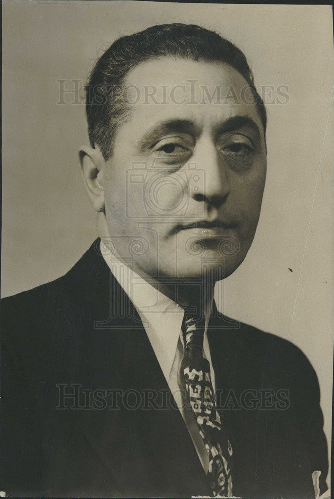 1938 Press Photo Frederick Pretzie chief clerk organization Grand Jurors&#39; - Historic Images