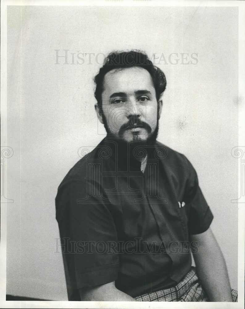 Press Photo Rev Jorge Morales - Historic Images