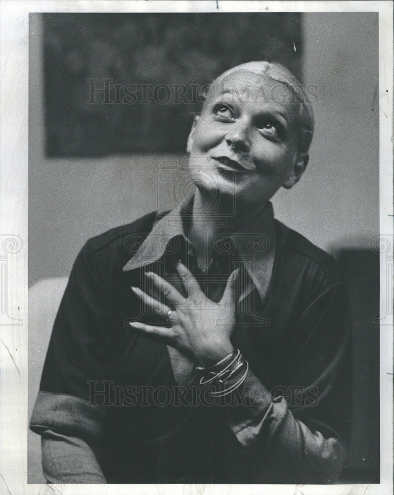 1975 Press Photo Opera Singer Elena Zilio - Historic Images