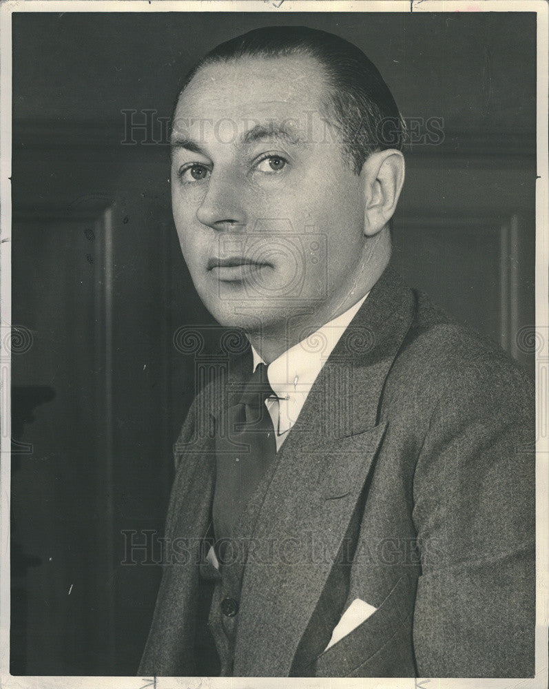 Press Photo Walter P. Paepoke, Pres. Container Corp. of America, Chicago - Historic Images