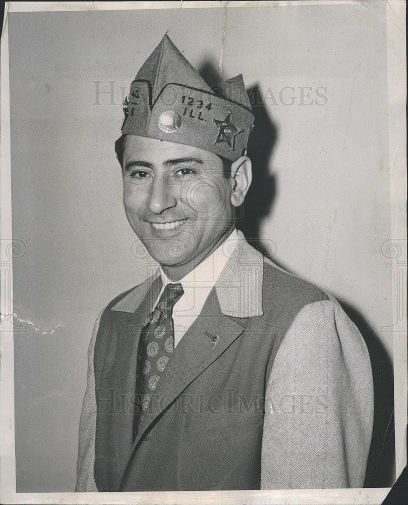 1949 Press Photo John Pangoria Photographer for Sun-times appointed official - Historic Images