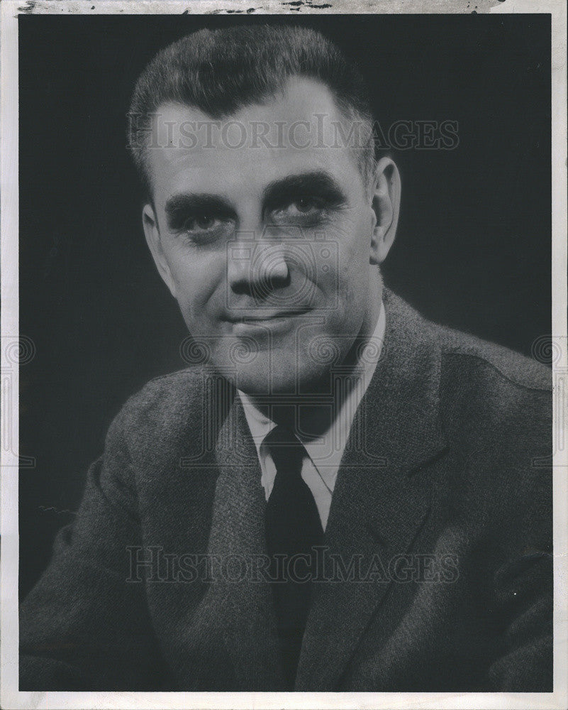 1962 Press Photo Educational Methods Inc President Arthur Oriel Portrait - Historic Images