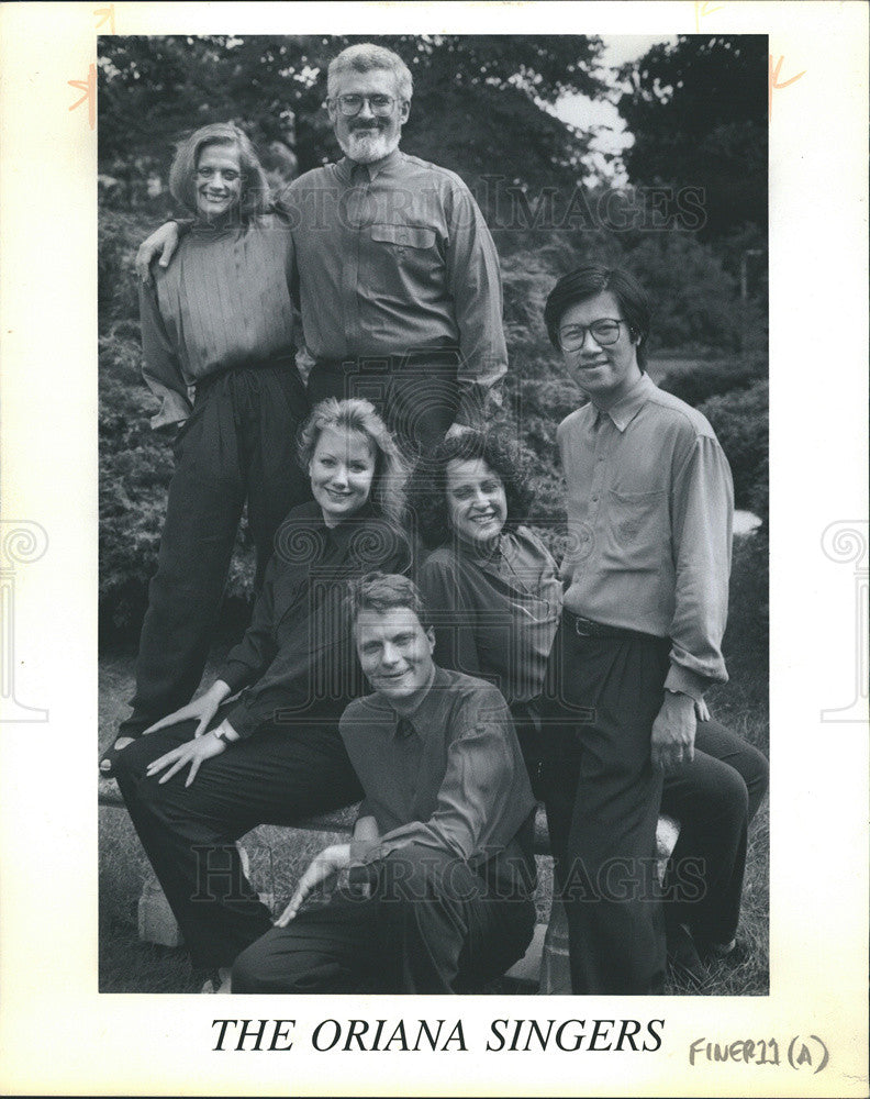 1994 Press Photo Singing Group The Oriana Singers Portrait - Historic Images