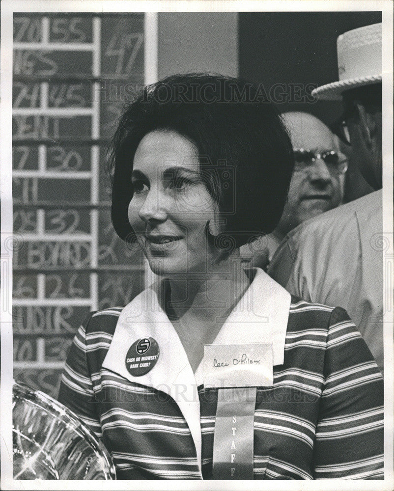 1970 Press Photo Station Community Relations Manager Mrs James O&#39;Riley - Historic Images