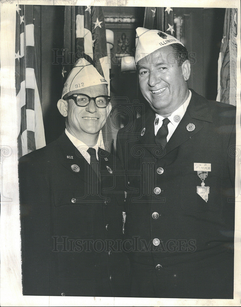 1963 Press Photo New Legion Officers Elected in Chicago - Historic Images