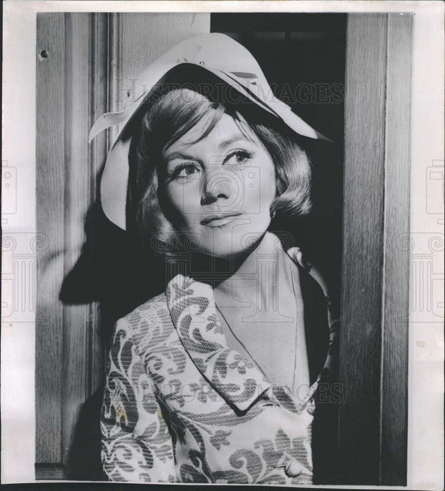 1968 Press Photo Actress Kathleen Nolan The real Mccoys - Historic Images