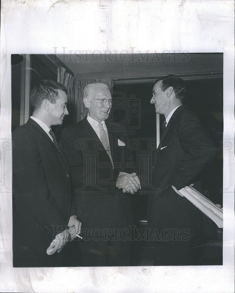 1974 Press Photo Everett Norlander/Retired Managing Editor Chicago Daily News - Historic Images