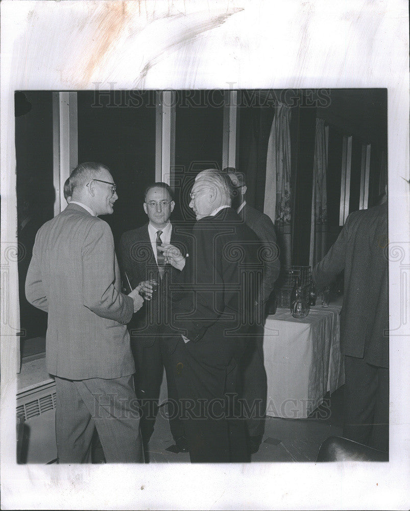 1960 Press Photo Hart Trautman, Max Scheider &amp; Everett Norlander - Historic Images