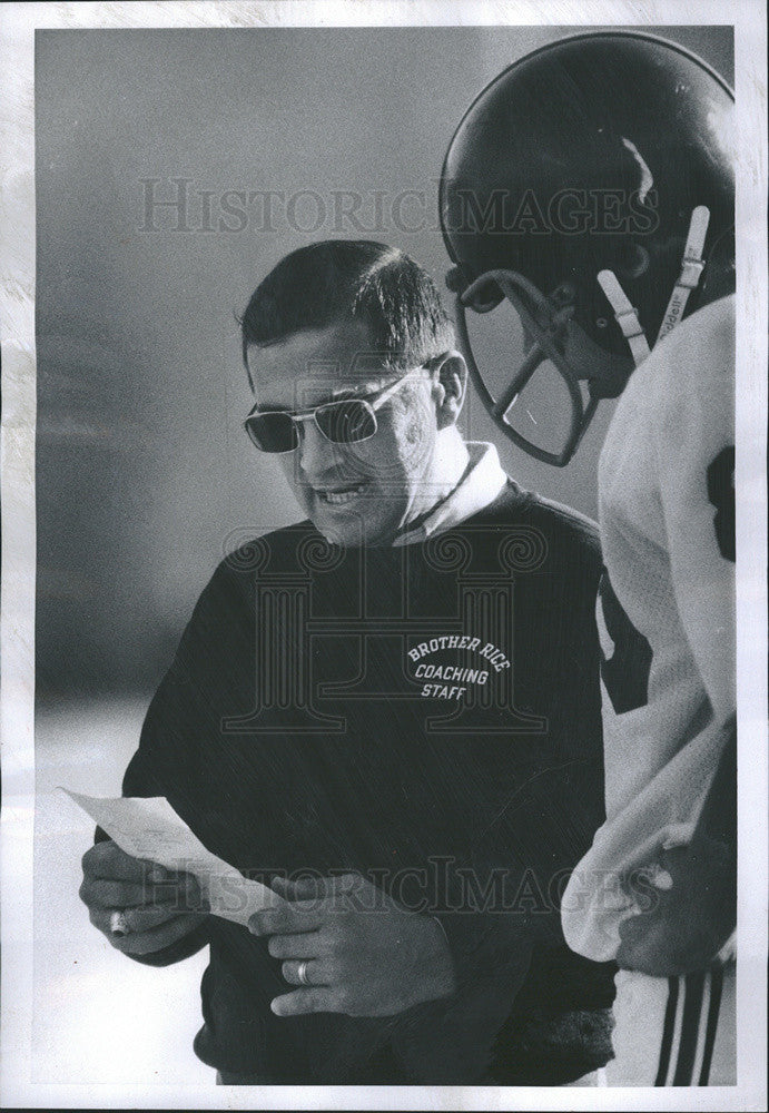 1975 Press Photo Bro. Rice beats Mt. Carmel Cath. in championship - Historic Images