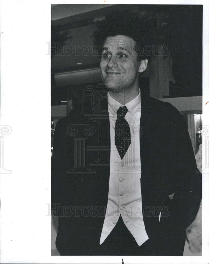 1988 Press Photo  of Isaac Mizrahi, New York designer ang trend-setter, - Historic Images