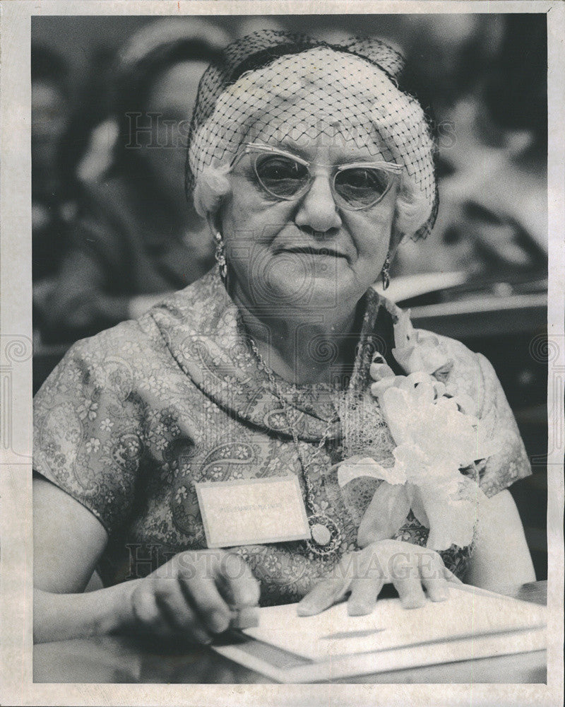 1968 Press Photo Frances Molinaro/Hull House Volunteer - Historic Images