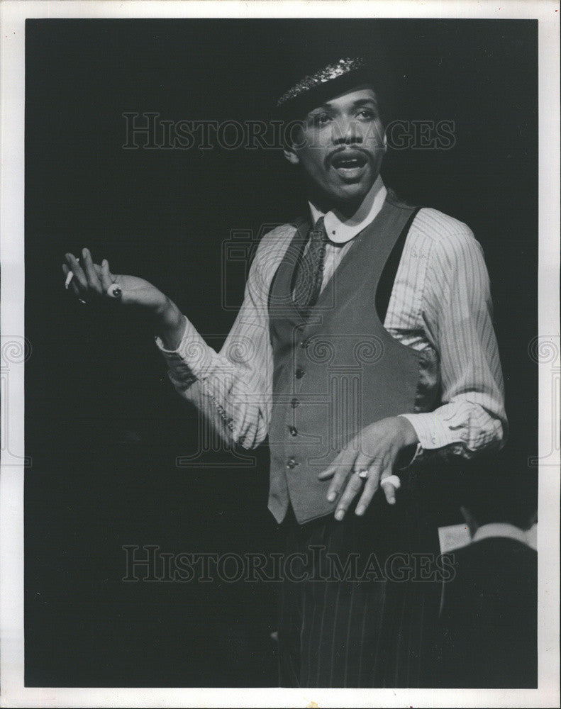 1989 Press Photo Stanley Ramsey/Actor/Aint Misbehavin - Historic Images