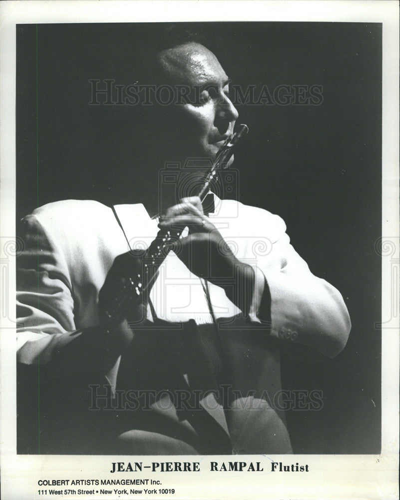 1974 Press Photo Jean-Pierre Rampal/Flutist - Historic Images