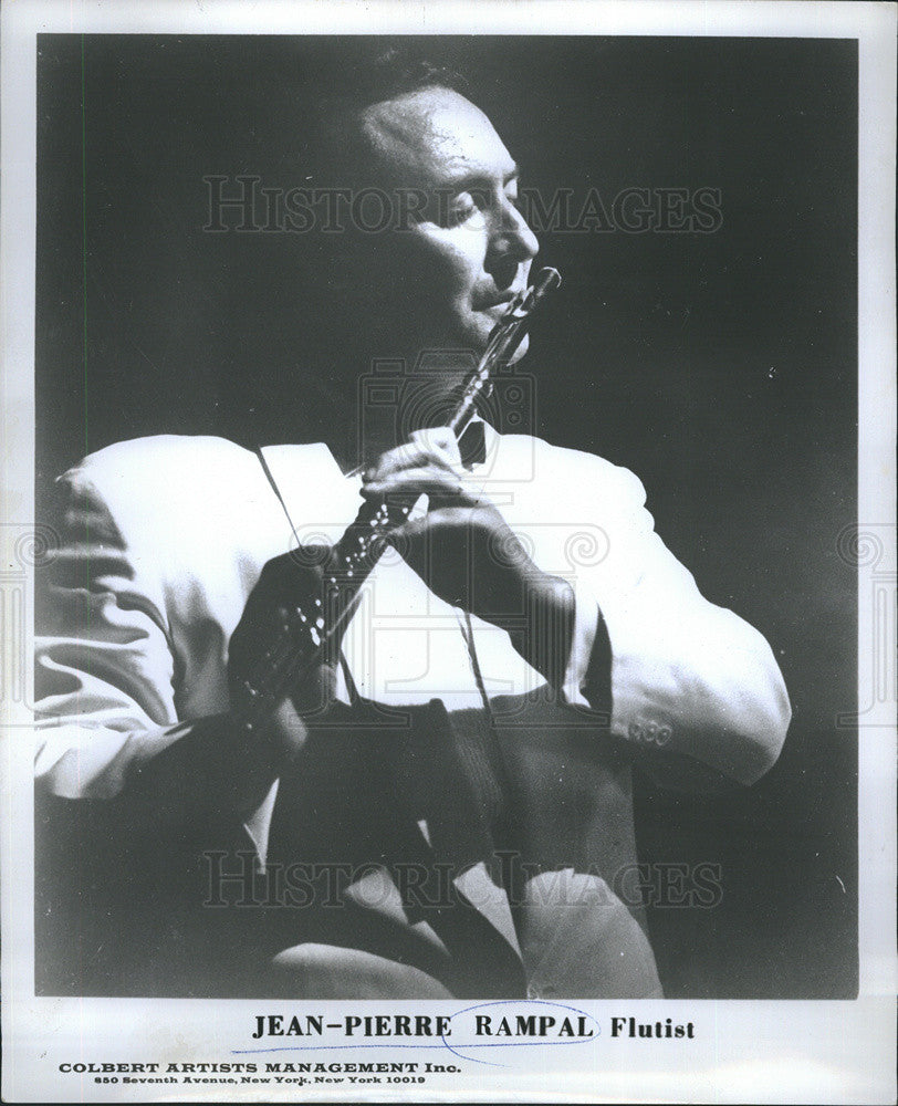 1968 Press Photo World-Famous Flutist Jean-Pierre Rampal - Historic Images