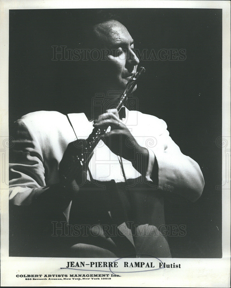 1972 Press Photo World-Famous Flutist Jean-Pierre Rampal - Historic Images