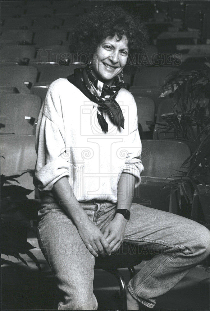 1990 Press Photo Playwright Timberlake Wertenbaker &quot;Our Country&#39;s Good&quot; Play - Historic Images