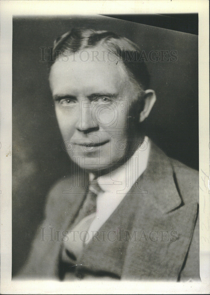 1937 Press Photo Dr. Arthur Cutts Willard, President, University Of Illinois - Historic Images