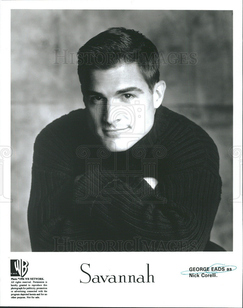 Press Photo George Eads, American Actor. In the movie &quot;Savannah&quot; - Historic Images