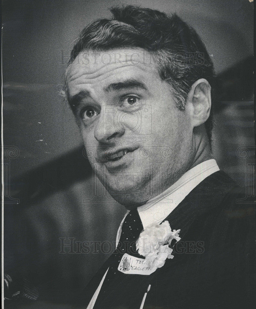 1972 Press Photo Senator Thomas F. Eagleton from MIssouri - Historic Images