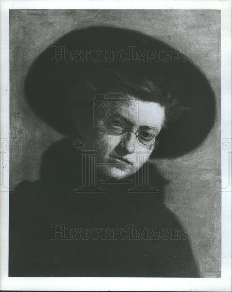 1980 Press Photo new exhibit at the terra museum art by Thomas Eakins - Historic Images