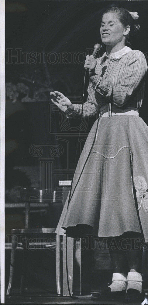 1973 Press Photo Candice Earley stars in the musical Grease - Historic Images