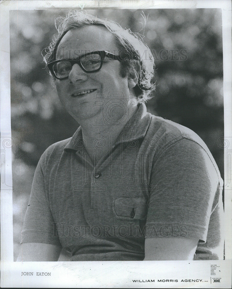 1969 Press Photo Music Producer John Eaton - Historic Images