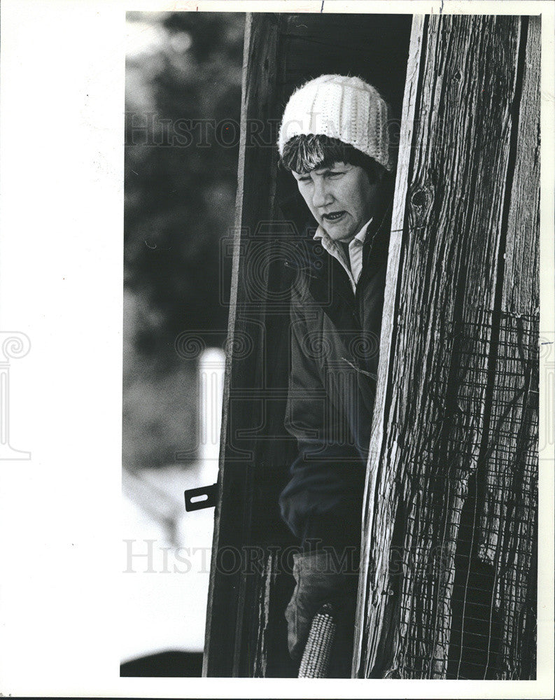 1982 Press Photo Writer Nancy Eberlin, Author of &#39;Return to Main Street&#39; - Historic Images