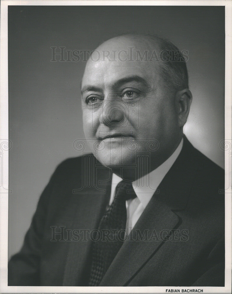 Press Photo Charles E. Eble, President of Consolidated Edison Co. of NY - Historic Images